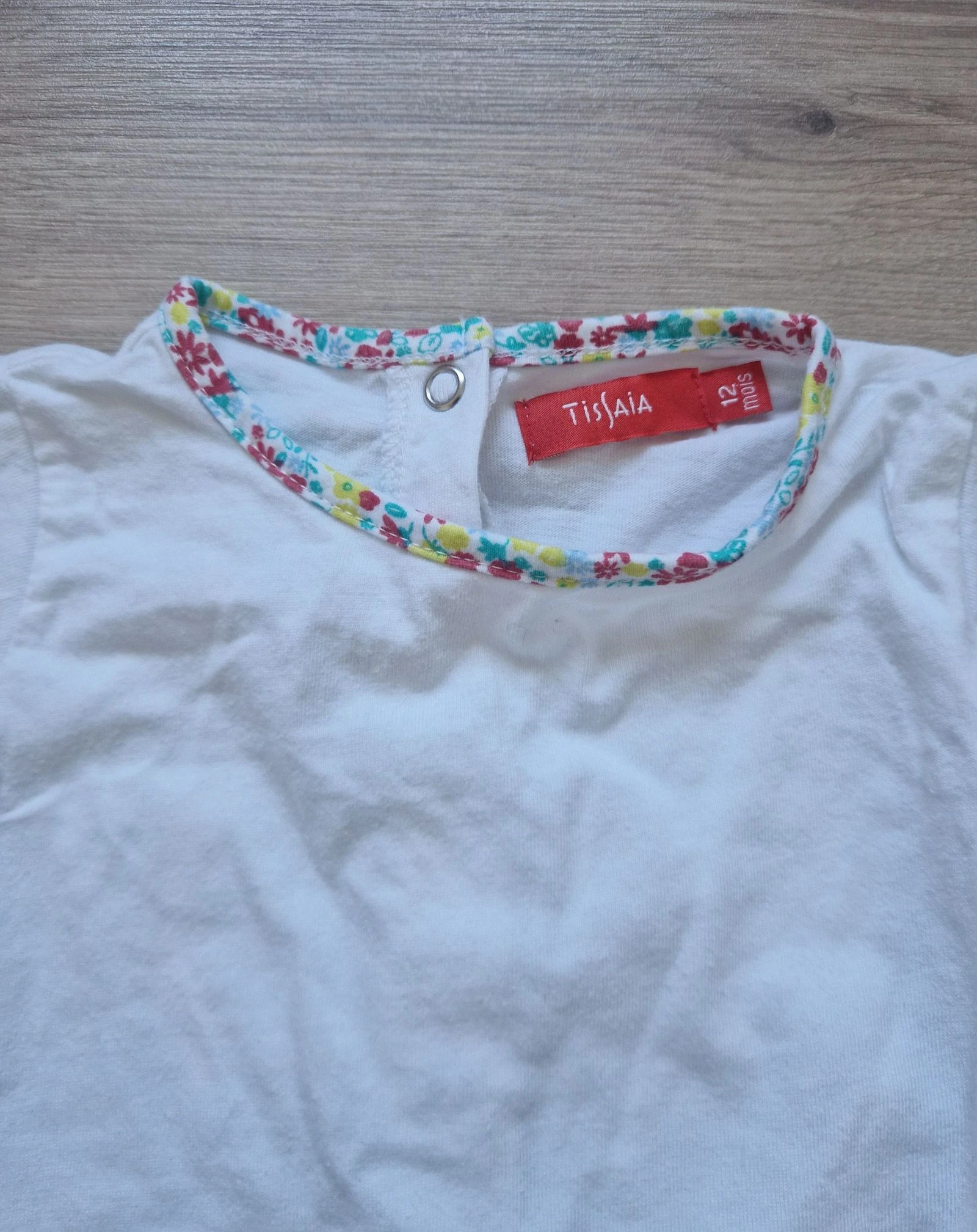 🌼 Zomerpyjama voor babymeisje – Tissaia – 12 maanden – goede staat – photo 4
